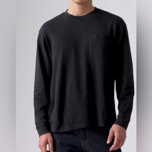 Levi’s Relaxed Long Sleeve Tee Black Medium NWT